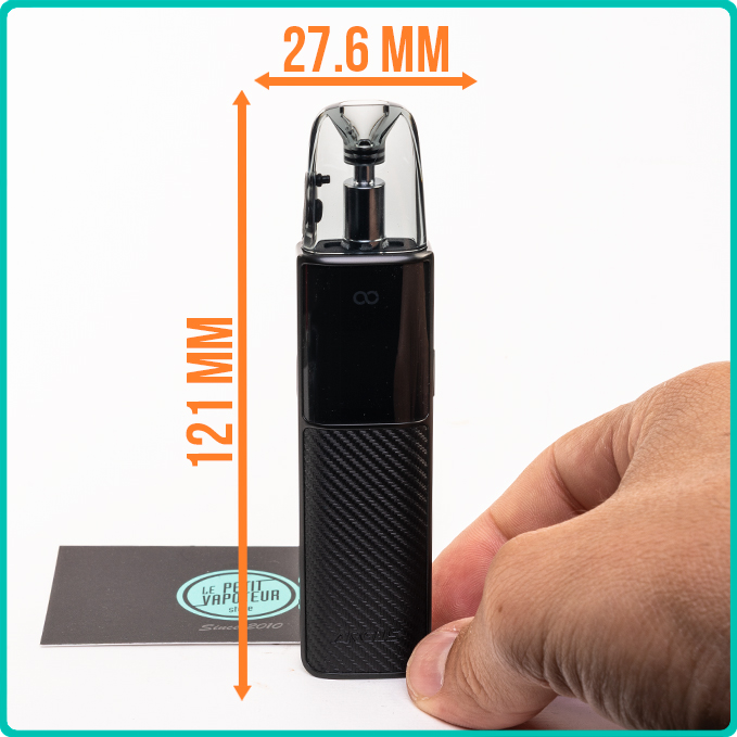 Dimensions du Pod Argus G4 Voopoo